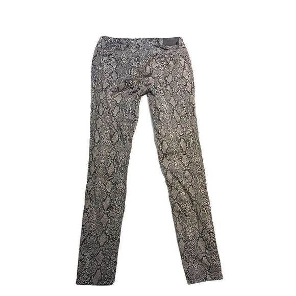 BUFFALO David Bitton low rise skinny Jazz jeans snakeskin grey pink size 29” - Picture 4 of 16